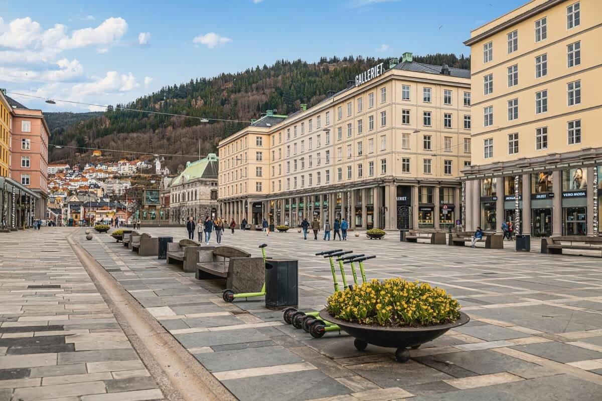 Dinbnb Apartments Bryggen ベルゲン エクステリア 写真