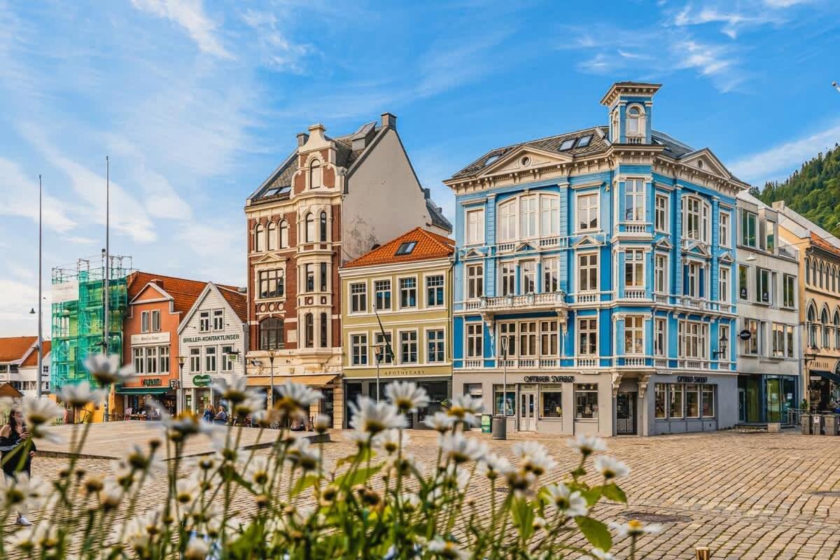 Dinbnb Apartments Bryggen ベルゲン エクステリア 写真